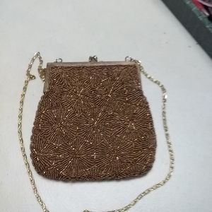 Beaded formal purse